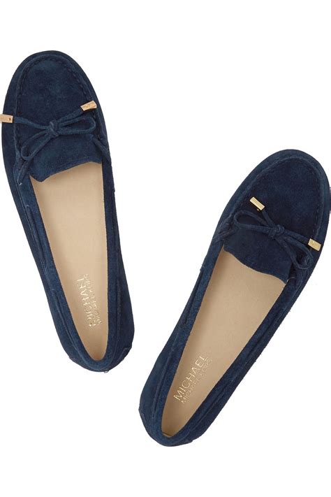 michael kors platform loafers|Michael Kors suede loafers.